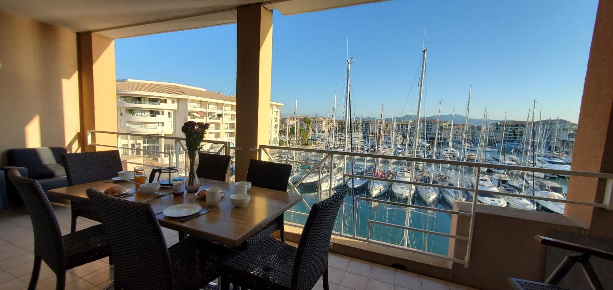 Residence Cap Hermes, Incroyable Vue Sur Le Port, Fréjus Eksteriør billede