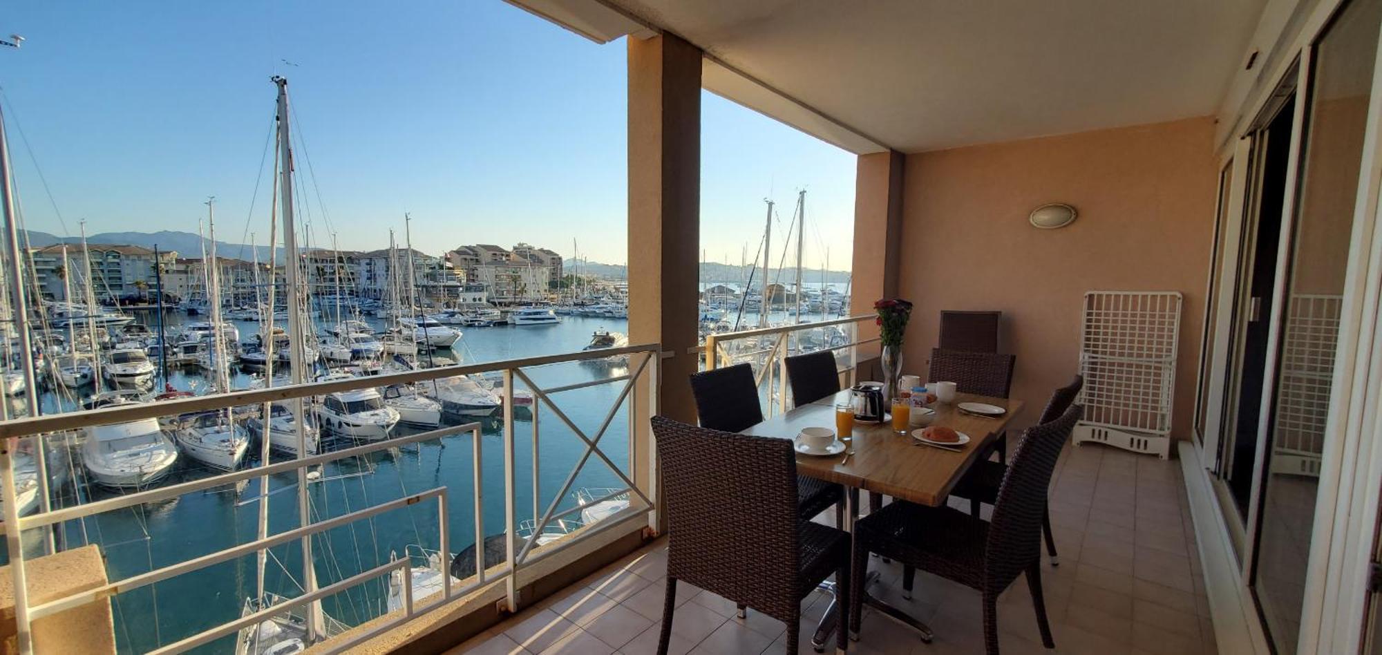 Residence Cap Hermes, Incroyable Vue Sur Le Port, Fréjus Eksteriør billede