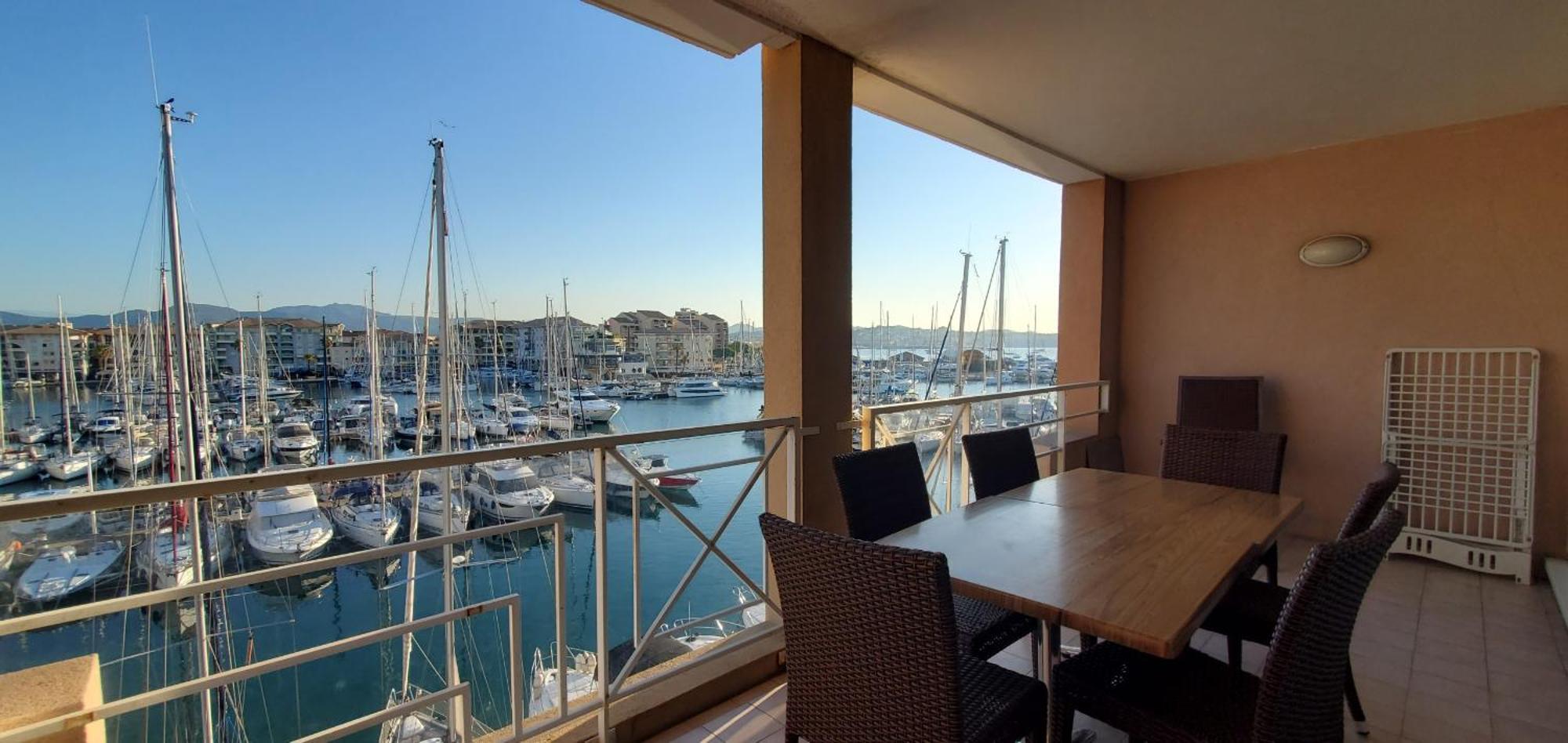 Residence Cap Hermes, Incroyable Vue Sur Le Port, Fréjus Eksteriør billede